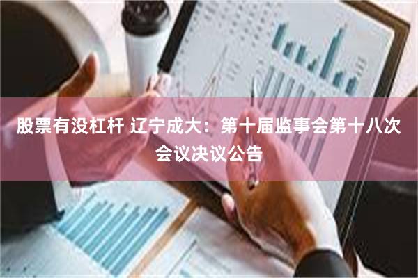 股票有没杠杆 辽宁成大：第十届监事会第十八次会议决议公告